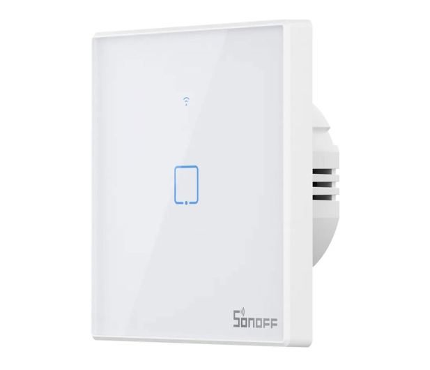 Sonoff Dotykowy włącznik światła WiFi + RF 433 T2 EU TX (1-kanałowy - 1489981 - zdjęcie
